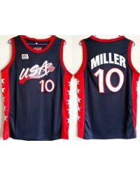 1996 Miller 10 Atlanta Olympic jersey Blue