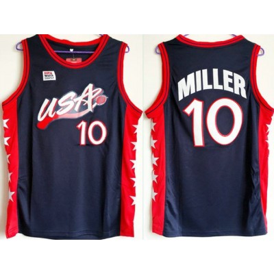 1996 Miller 10 Atlanta Olympic jersey Blue