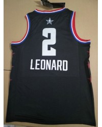 2 Leonard 2019 all star game jersey black