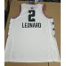 2 Leonard 2019 all star game jersey white