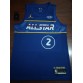 2 Leonard 2021 All star game jersey blue