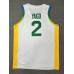 2 Yago 2024 Olympics Brazil Team Basketball Jersey White