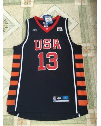 2004 Duncan 13 Athens Olympic jersey Blue