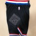 2019 all stars game shorts black heat pressed