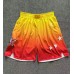 2023 NBA All star game shorts yellow