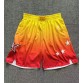 2023 NBA All star game shorts yellow