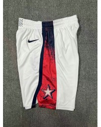 2024 Olympic Games USA Team White Shorts Fan Edition