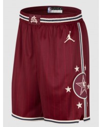 2024 West All star game shorts red