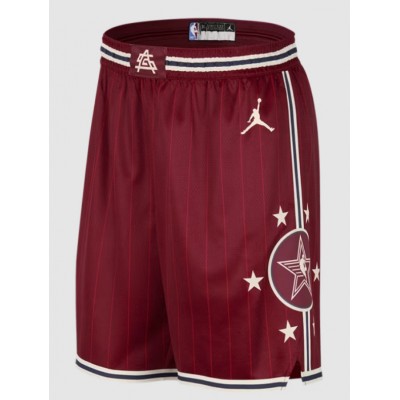 2024 West All star game shorts red