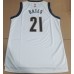 21 BATES 2024 Rising Stars game jersey white