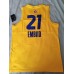 21 Embiid 2021 All star game jersey yellow