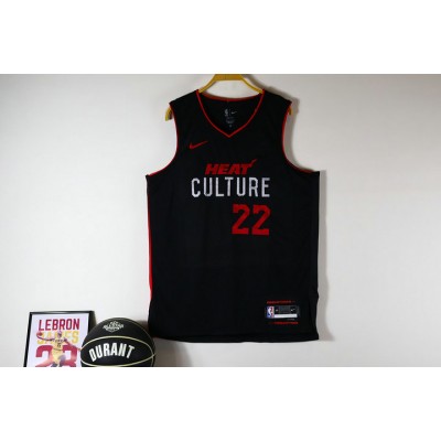 22 Butler Miami Heat 24-25 city jersey black player version