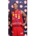 22 Devon Hall Olimpia Milano 23-24 Basketball Jersey Red