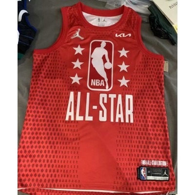 22 Wiggins 2022 All star game jersey red