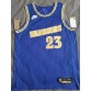 23 Green Warriors 22-23 throwback jersey blue player version