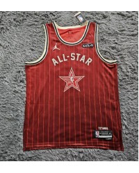 23 James 2024 NBA West All star games jersey Red