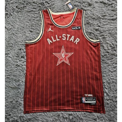 23 James 2024 NBA West All star games jersey Red