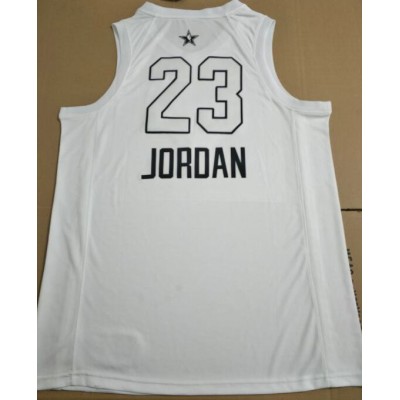 23 Jordan 2018 all star game jersey white