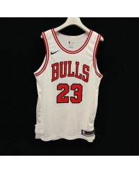 23 Jordan Chicago Bulls jersey white player version