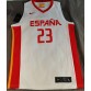 23 LLULL Spain FIBA Basketball world cup jersey white