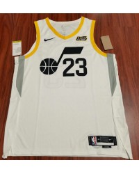 23 Markkanen Utah Jazz 2022-23 Association Edition White Jersey player version