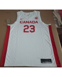 23 P.SCRUBB Canada 2023 jersey white