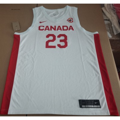 23 P.SCRUBB Canada 2023 jersey white