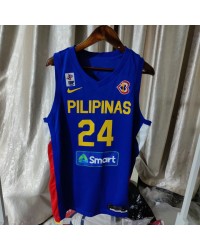 24 Ramos Philippines 2023 FIBA jersey blue