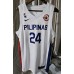 24 Ramos Philippines 2023 FIBA jersey white