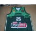 25 NUNN Panathinaikos Athens Basketball Jersey Green