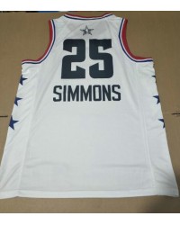 25 Simmons 2019 all star jersey white