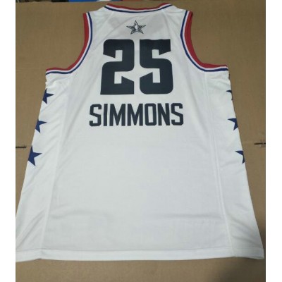 25 Simmons 2019 all star jersey white