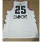 25 Simmons 2019 all star jersey white