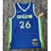 26 Dinwiddie Mavericks 22-23 City jersey blue player version