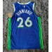 26 Dinwiddie Mavericks 22-23 City jersey blue player version