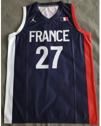 27 Gobert France team jersey navy