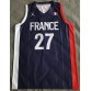 27 Gobert France team jersey navy