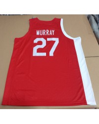 27 Murray Canada Team 2023 jersey red