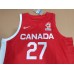 27 Murray Canada Team 2023 jersey red