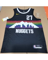 27 Murray Nuggets 2019-20 city jersey black player version