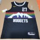 27 Murray Nuggets 2019-20 city jersey black player version