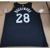 28 Hachimura Lakers 75th Anniversary MVP Edition Jersey black player version