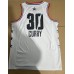 30 Curry 2019 All stars game jersey white