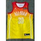 30 Curry 2023 Nba all stars game Team Giannis jersey yellow