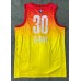 30 Curry 2023 Nba all stars game Team Giannis jersey yellow