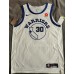 30 Curry Golden State Warriors 2018-19 jersey white player version