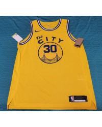 30 Curry Golden State Warriors Classic Edition 1966-67 Home Jersey player version