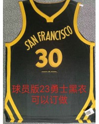 30 Curry Warriors 2023-24 city Player version jersey