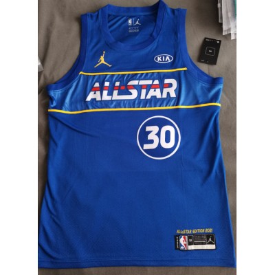 30 Randle 2021 all star game jersey blue