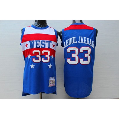 33 Abdul Jabbar 1980 all stars game jersey